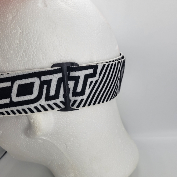 Scott Ski Snowboard MotorCross Goggles White/Black/ Amber Lens - Picture 3 of 9